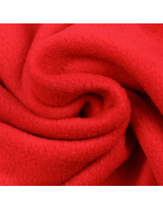 Tessuto in pile - Rosso