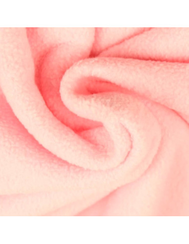 Tessuto in pile - Rosa pastello