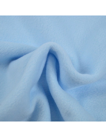 Tessuto in pile - Azzurro