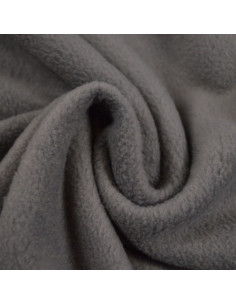 Tessuto in pile - Grigio antracite chiaro