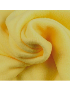 Tessuto in pile - Giallo pulcino