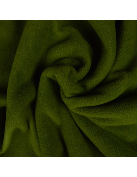 Tessuto in pile - Verde militare