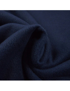 Tessuto in pile - Blu marino