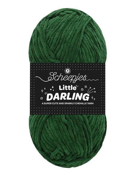 Filato chenille Scheepjes Little Darling Sparkle