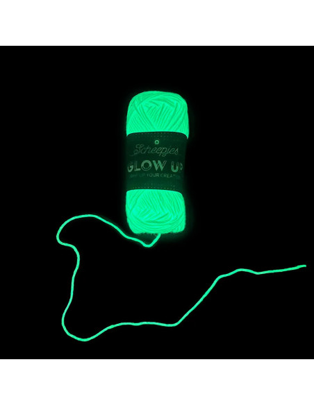 Confezione da 10 fili fosforescenti Scheepjes Glow Up