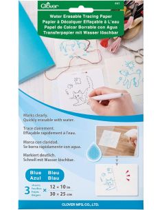 Carta da lucido cancellabile ad acqua Clover
