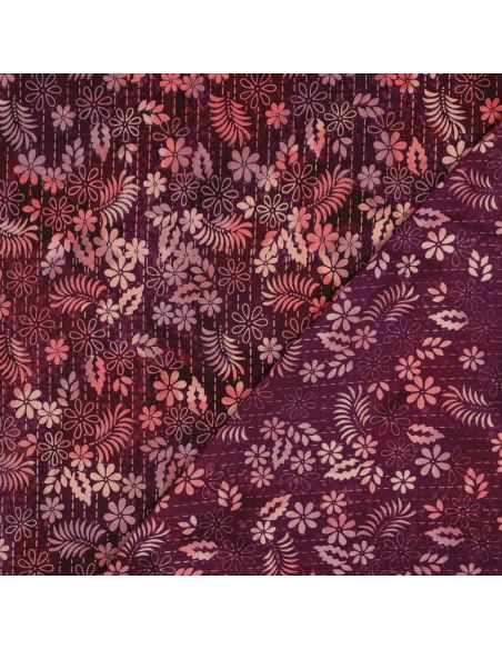 Tessuto viscosa batik Théa - Ciliegia