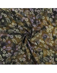Tessuto viscosa batik Théa - Verde