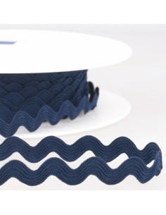 Serpentina - Passamaneria 13 mm - Blu marino