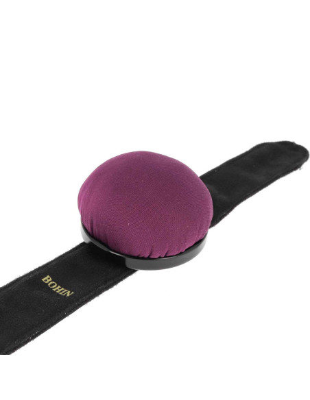 Bracciale regolabile Bohin per spilli - Viola