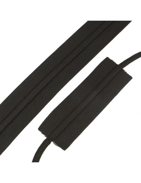 Elastico con cordoncino - Nero