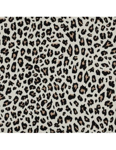Tessuto viscosa lino Sauvage - Beige