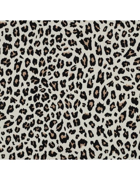 Tessuto viscosa lino Sauvage - Beige