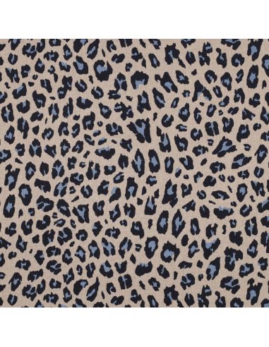 Tessuto viscosa lino Sauvage - Cammello