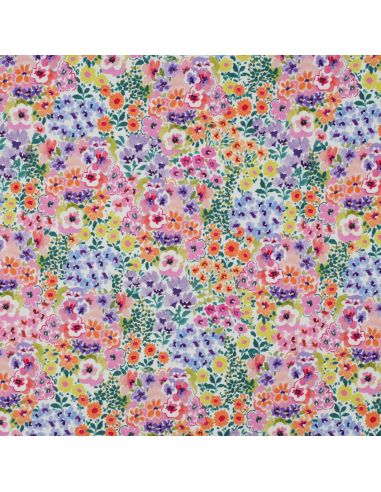 Tessuto jersey stampato - Campi di fiori