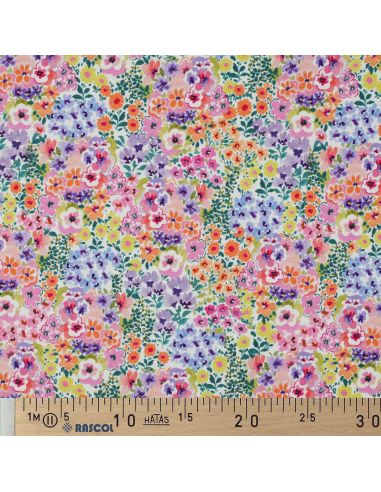 Tessuto jersey stampato - Campi di fiori