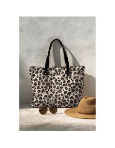 Tela di cotone canvas - Leopardo 2