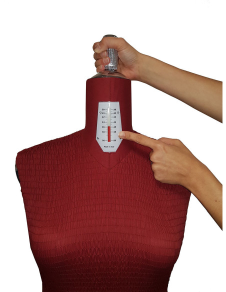 Manichino sartoriale regolabile di alta gamma 38 / 50