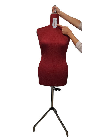 Manichino sartoriale regolabile di alta gamma 38 / 50