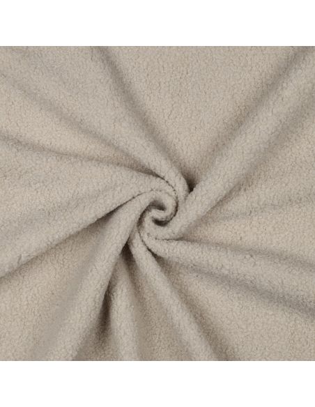 Tessuto in pile Teddy double face - Beige