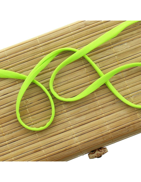Cordoncino spaghetti lycra 5 mm - Verde anice