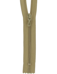 Cerniera lampo in nylon - Beige medio