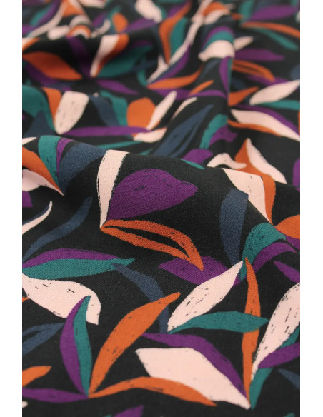 Tessuto viscosa Mowgli Multicolore - Églantine & Zoé