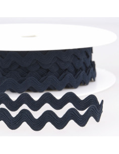 Serpentina - Velluto a coste 13 mm - Blu marino scuro