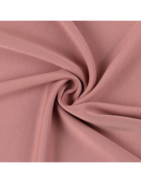 Tessuto Scuba effetto pesca - Rosa antico