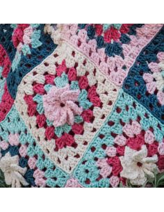 Kit per uncinetto - Borsa Granny square 2