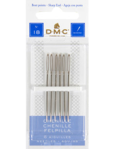 Aghi da ricamo chenille DMC n°18
