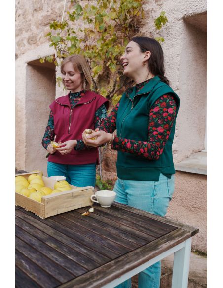 Modello di gilet senza maniche - Fika - Lise Tailor