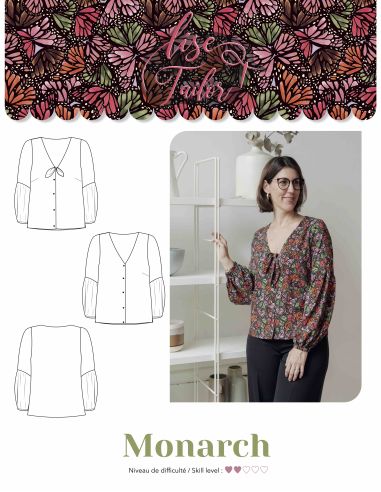 Modello di camicetta - Monarch - Lise Tailor