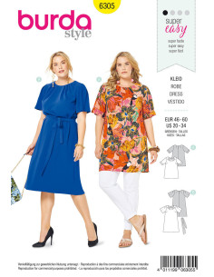 Modello di abito - Burda 6305