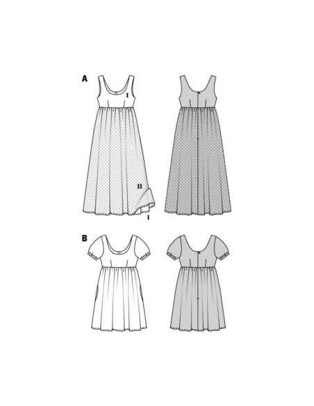 Modello di abito - Burda 6312
