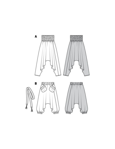 Modello di pantaloni - Burda 6316