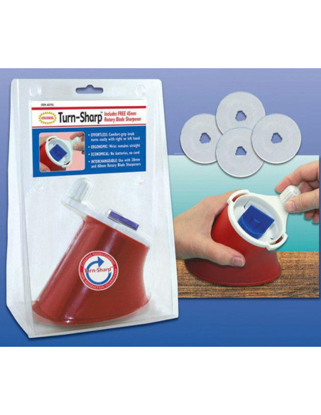 Affilatore di lame per taglierine rotative Turn-Sharp