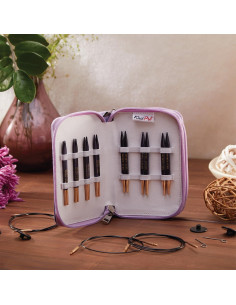 Set di ferri circolari intercambiabili KnitPro J'adore Cubics