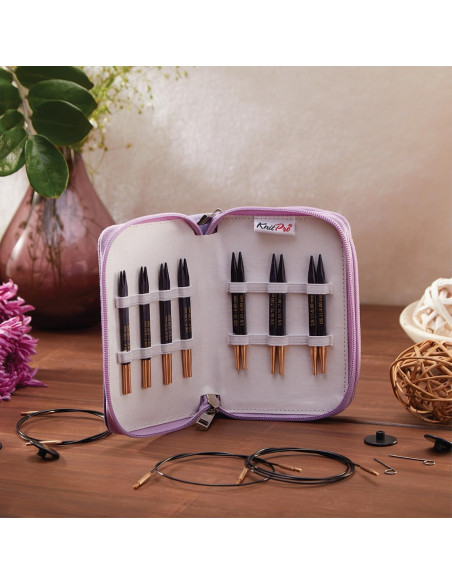 Set di ferri circolari intercambiabili KnitPro J'adore Cubics