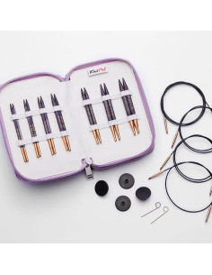 Set di ferri circolari intercambiabili KnitPro J'adore Cubics 2