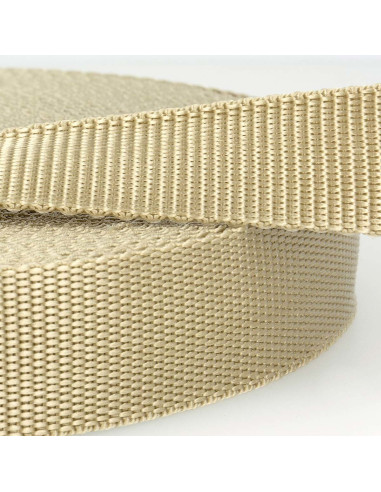 Cinghia in polipropilene - Beige