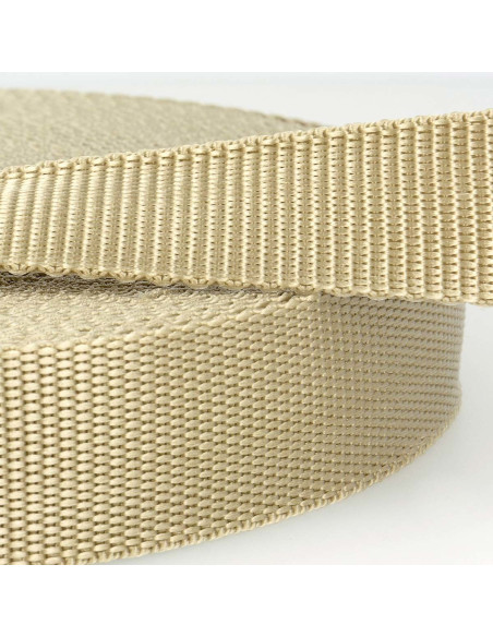 Cinghia in polipropilene - Beige