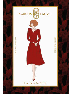 Modello di abito Notte - Maison Fauve 2