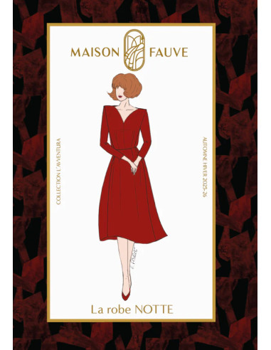 Modello di abito Notte - Maison Fauve