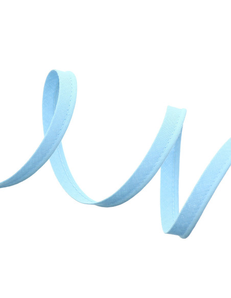 Cordoncino tessile 10 mm - Azzurro chiaro
