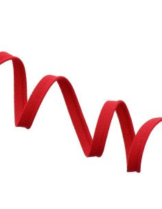 Cordoncino tessile 10 mm - Rosso