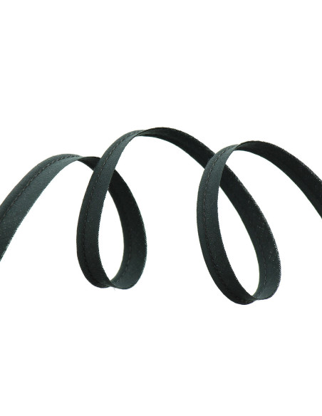 Cordoncino tutto tessuto 10 mm - Grigio scuro
