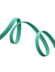Cordoncino tutto tessuto 10 mm - Verde piscina