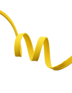Cordoncino tessile 10 mm - Giallo