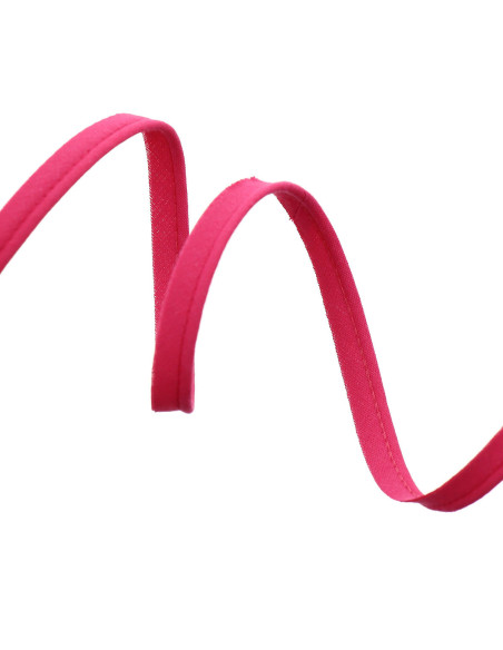Cordoncino tessile 10 mm - Fucsia